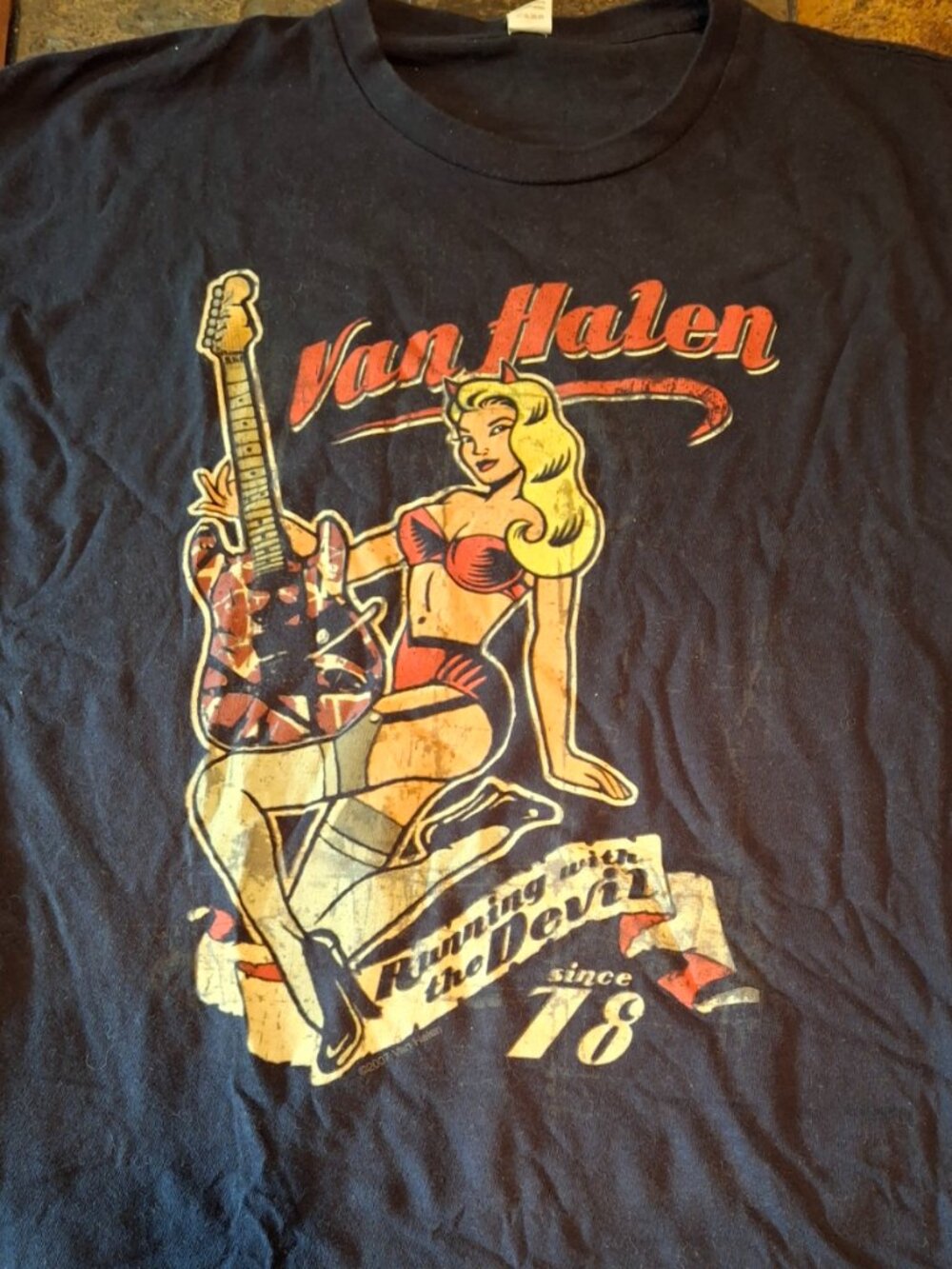 Vintage 2007 Van Halen Reunion Shirt from the Greensboro NC XXXL *Rare**Retro*
